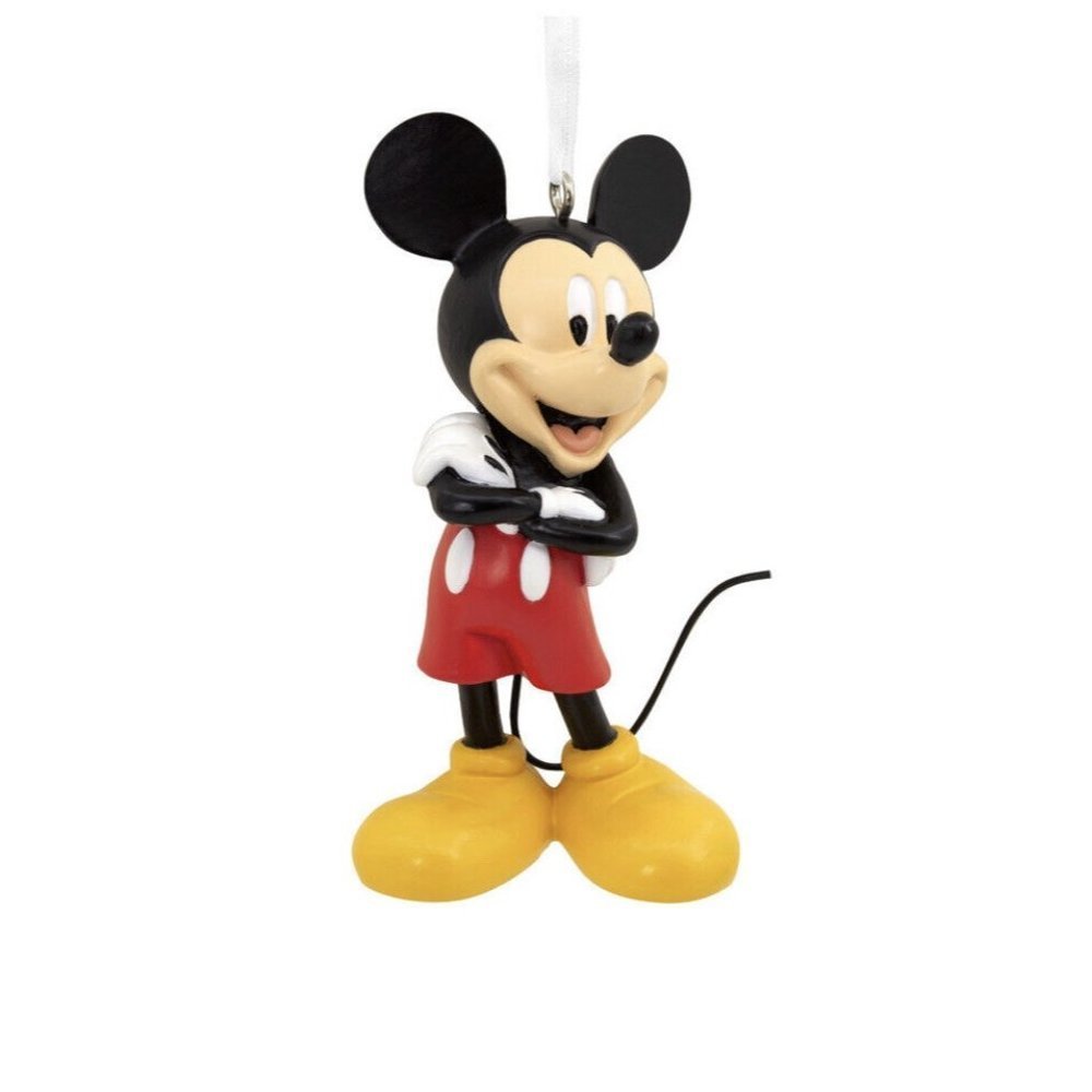HALLMARK Disney MICKEY MOUSE Classic Pose Christmas ORNAMENT 2022 New
